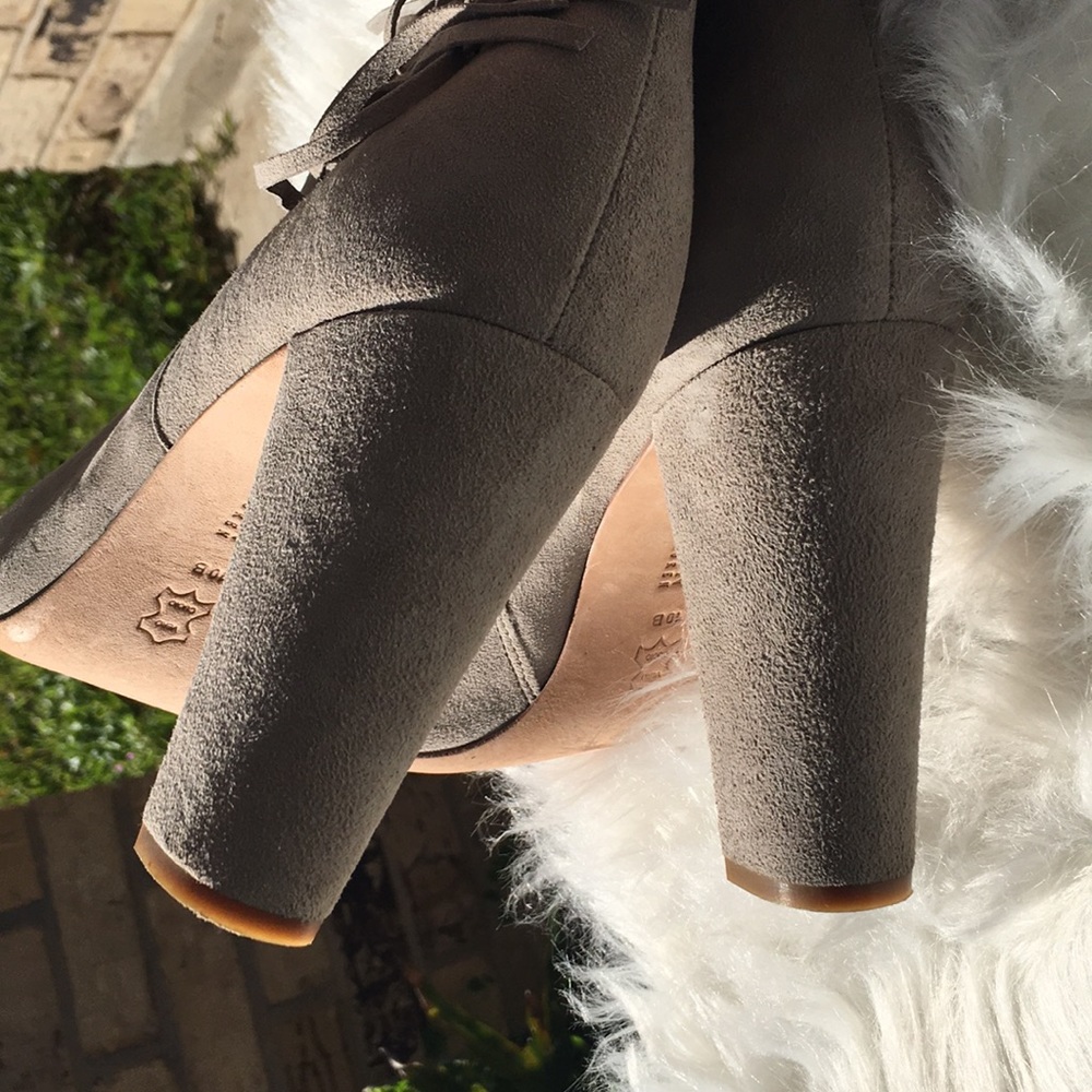 Tall Suede Boots - Picture 5 of 7